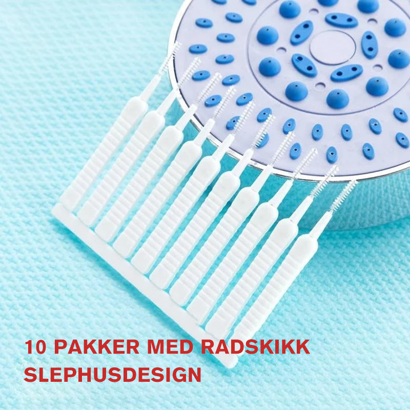 Gap Hole Anti-clogging Rengjøringsbørste (10 stk)