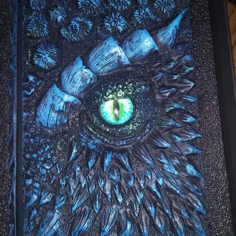 Glorious 3D Dragon Journal Book