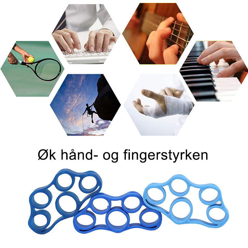 Fingerbånd av silikon, ALPHA GRIPS