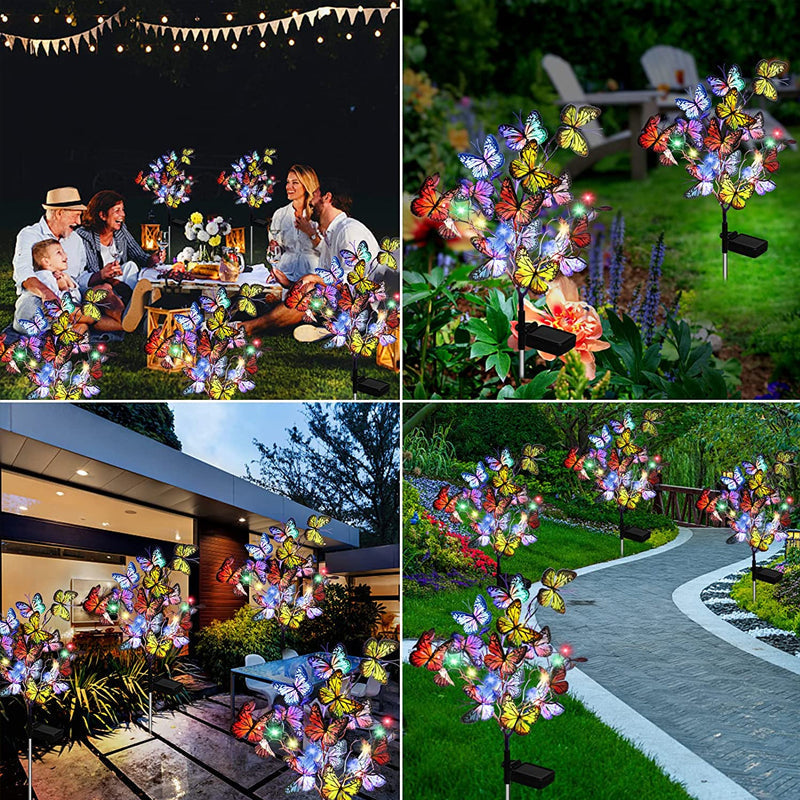 Solar Butterfly Garden Lights