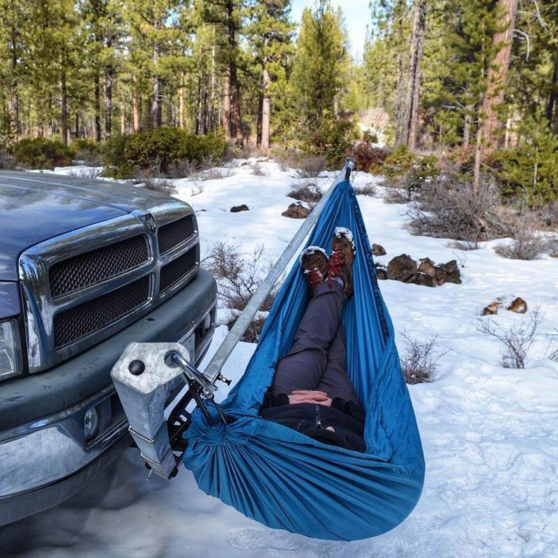 Utendørs camping hengekøyesett