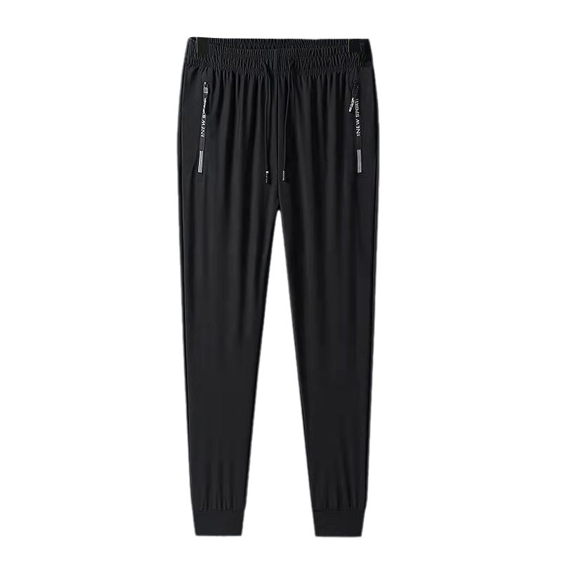 Casual Ice Silk joggebukse for menn