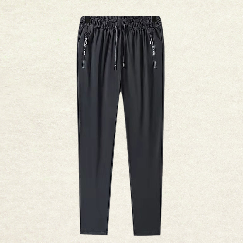 Casual Ice Silk joggebukse for menn