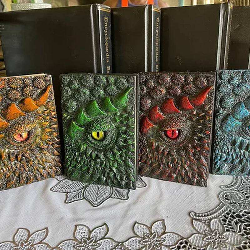 Glorious 3D Dragon Journal Book