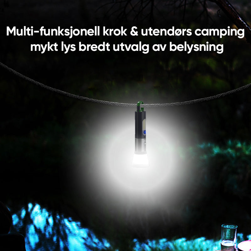 LED oppladbare lommelykter