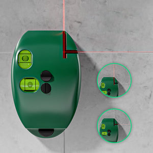 Elektronisk 90 graders laserskala