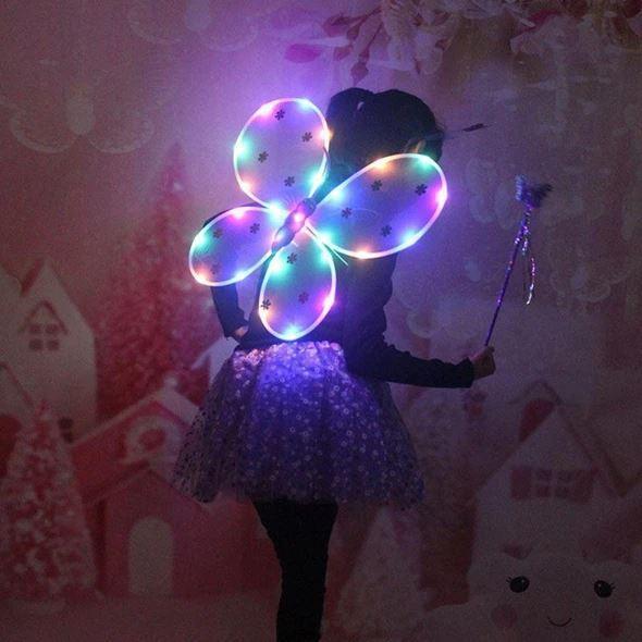 Magisk og lysende LED ballerina-skjørt
